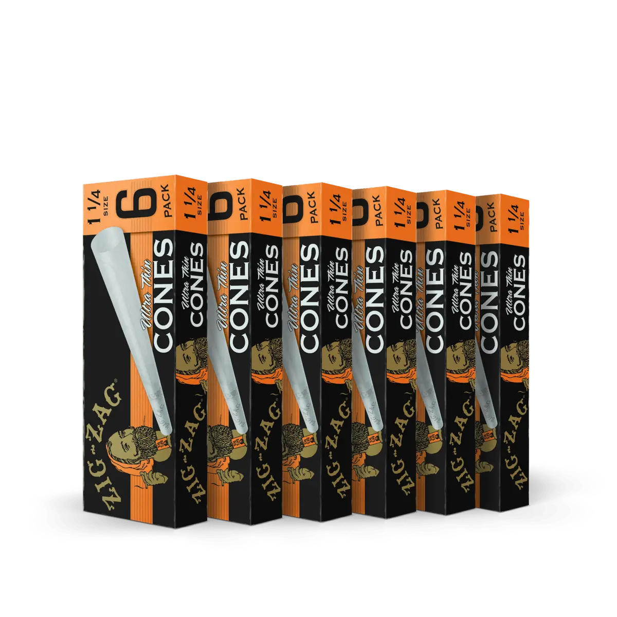 Cone 1 1/4 Size (6 packs)